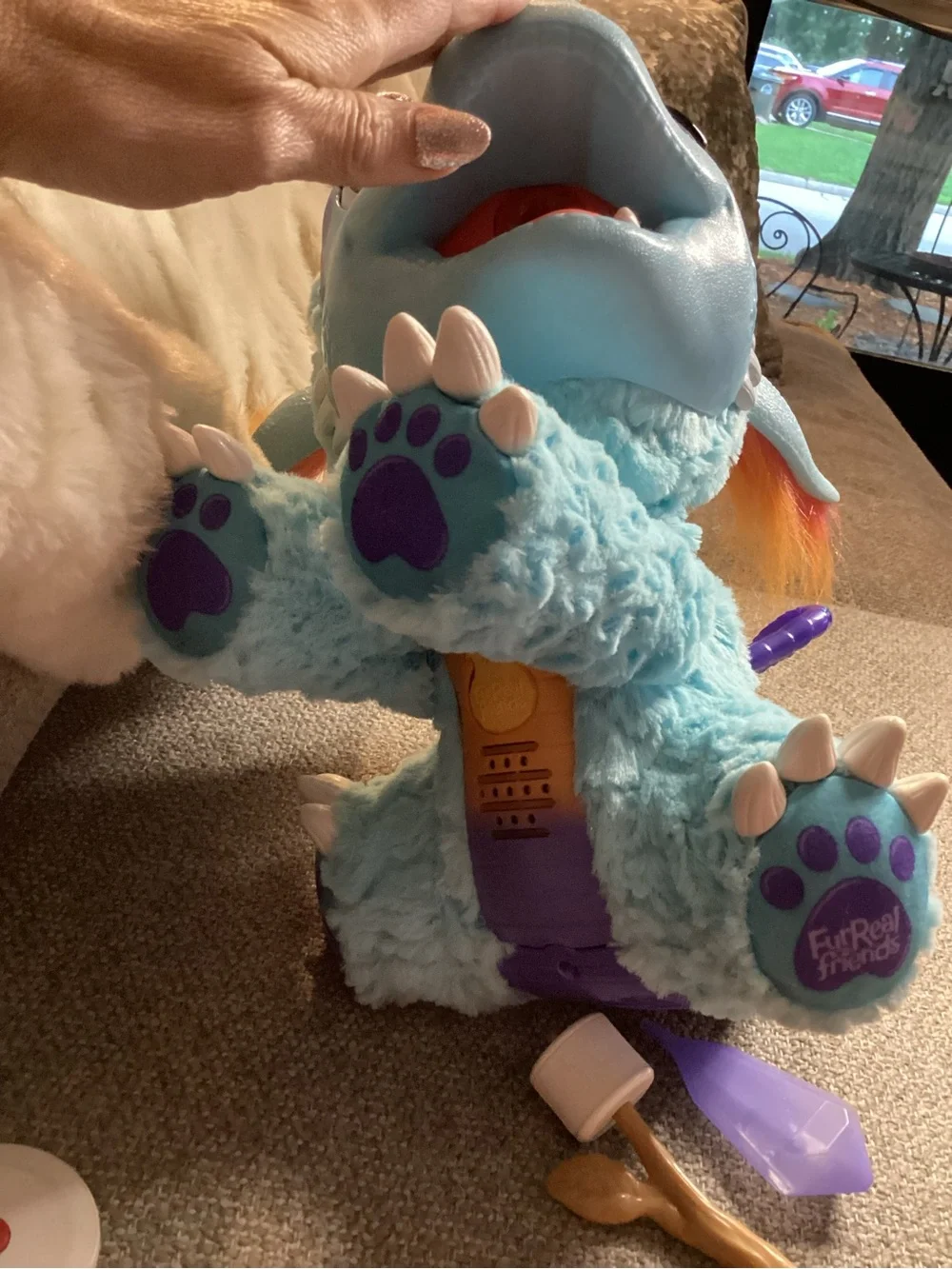 FurReal Friends Torch My Blazin' Dragon interactive plush